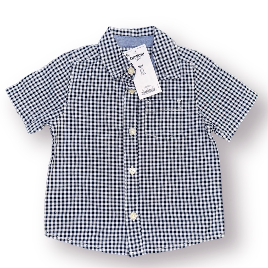 Oshkosh Gingham Button Down